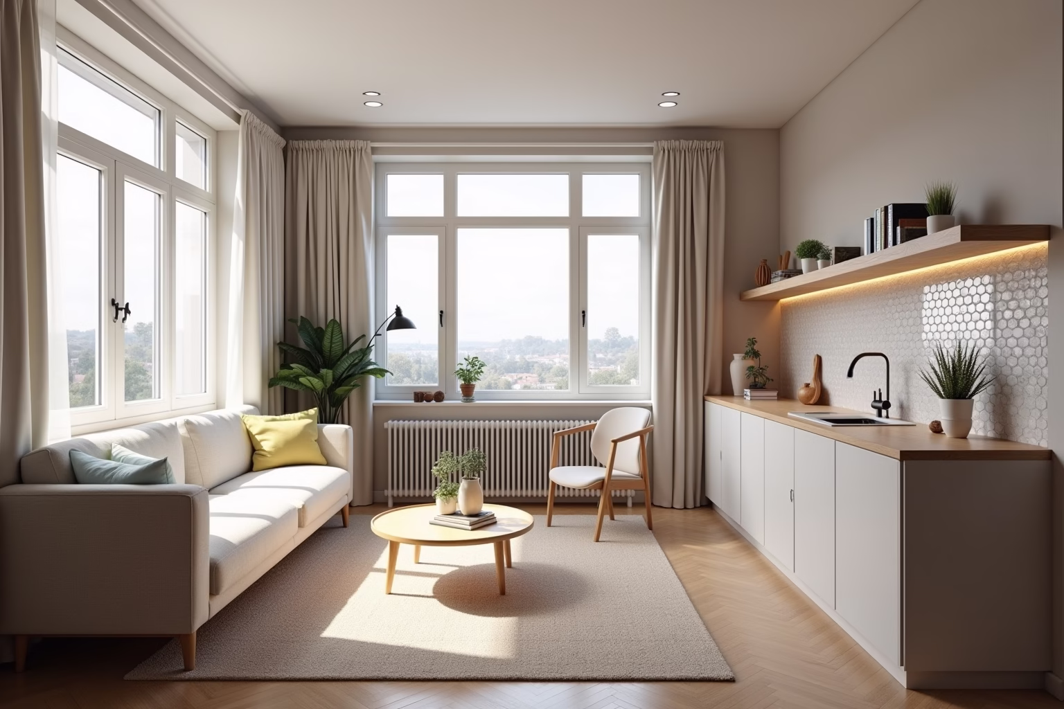 1 zimmer wohnung einrichten 30qm-Titel