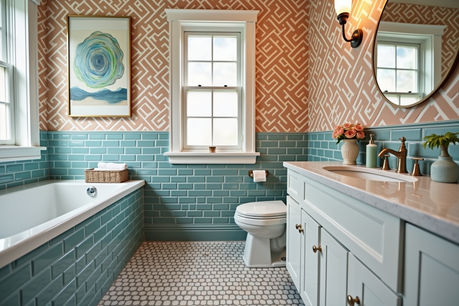 badfliesen streichen ideen-Titel