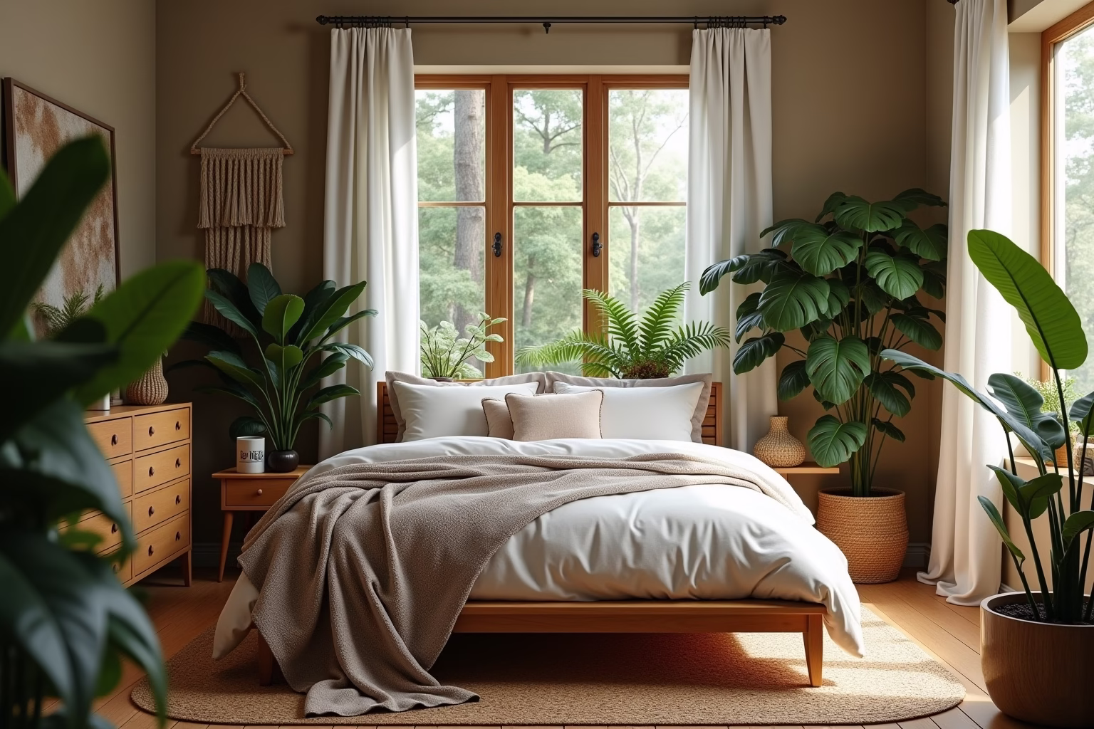 botanische schlafzimmer-Titel