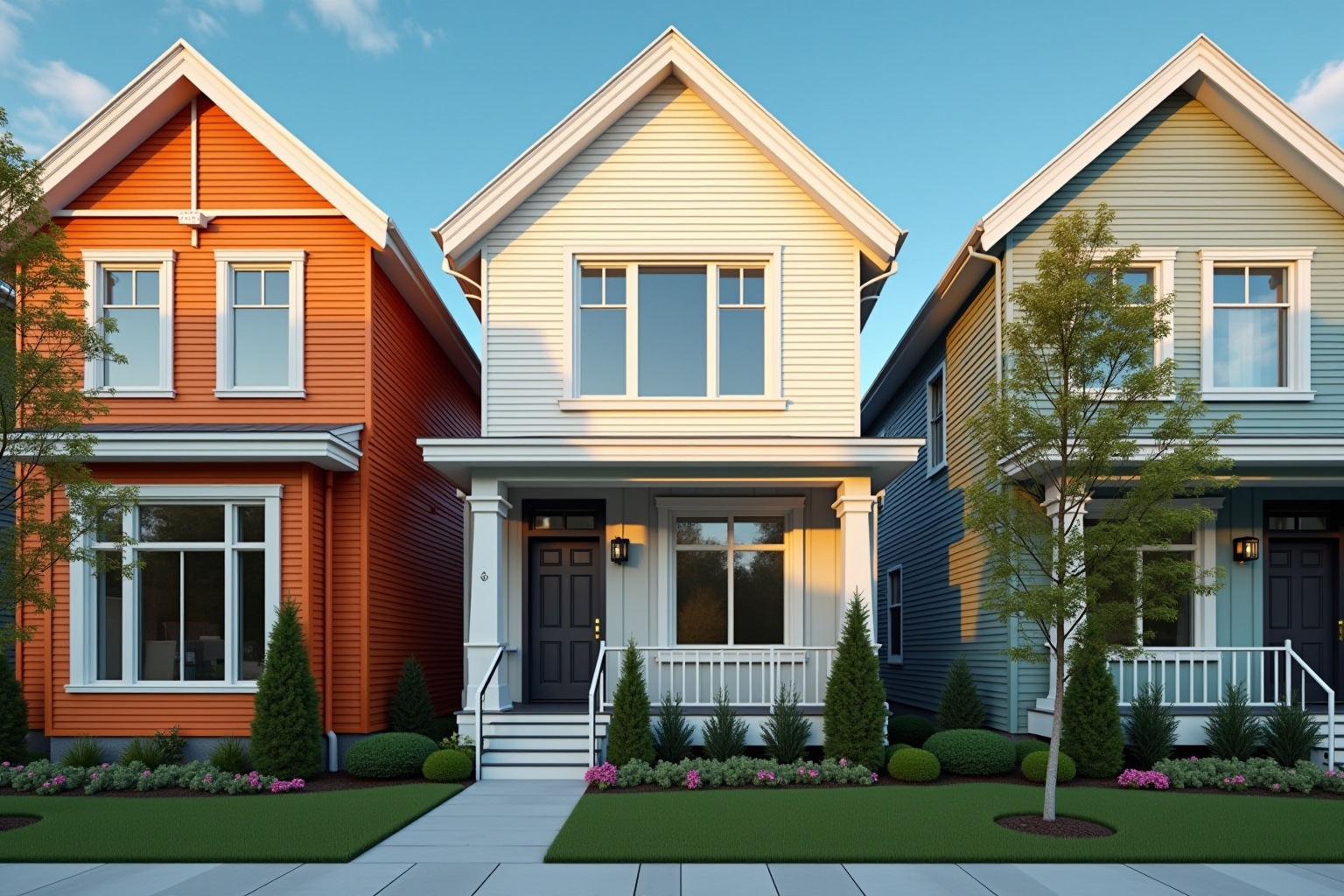 fassade zweifarbig streichen ideen-Titel