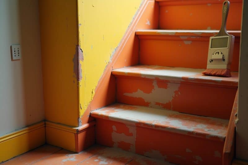 holztreppe streichen-Titel