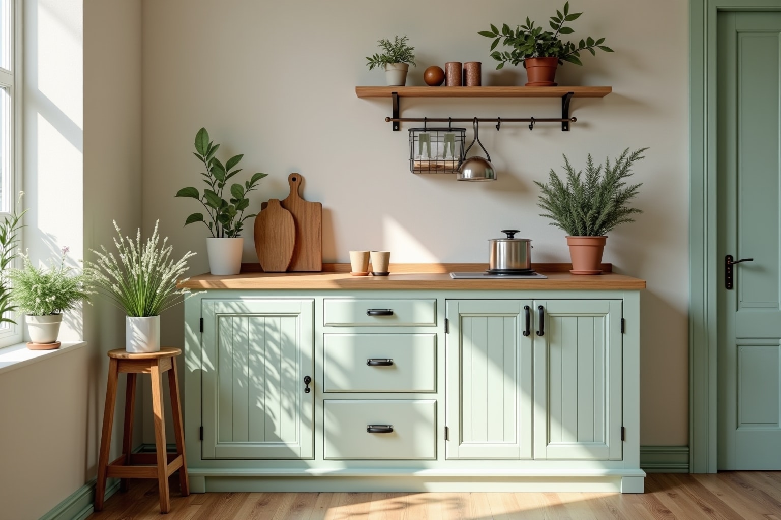 küchenbuffet streichen ideen-Titel