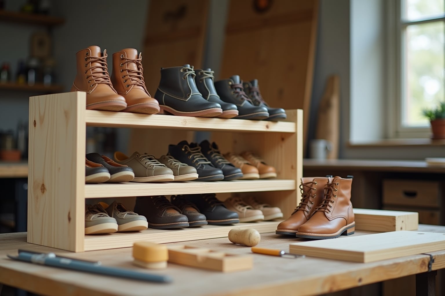 Schuhregal selber bauen: Anleitungen und Ideen
