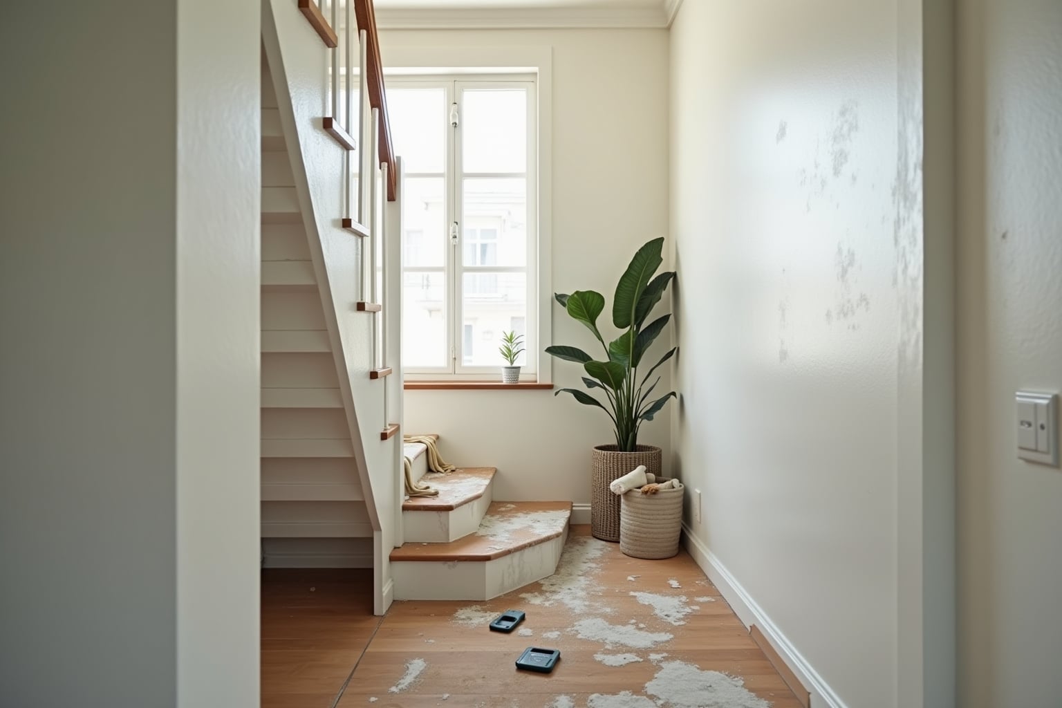 steintreppe streichen-Titel