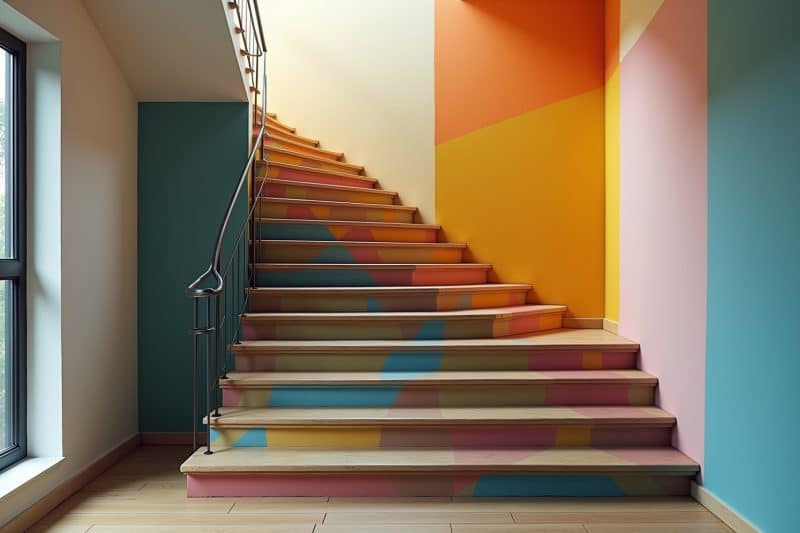 treppenhaus streichen ideen-Titel