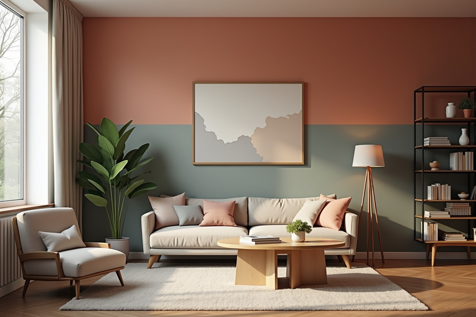 wand zweifarbig streichen ideen-Titel