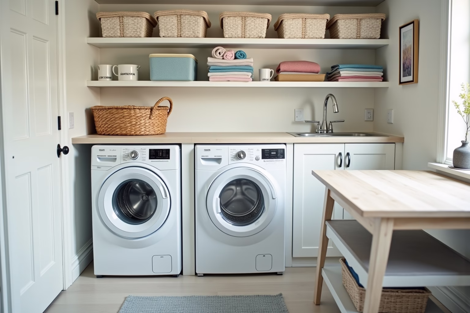 waschküche einrichten-Titel