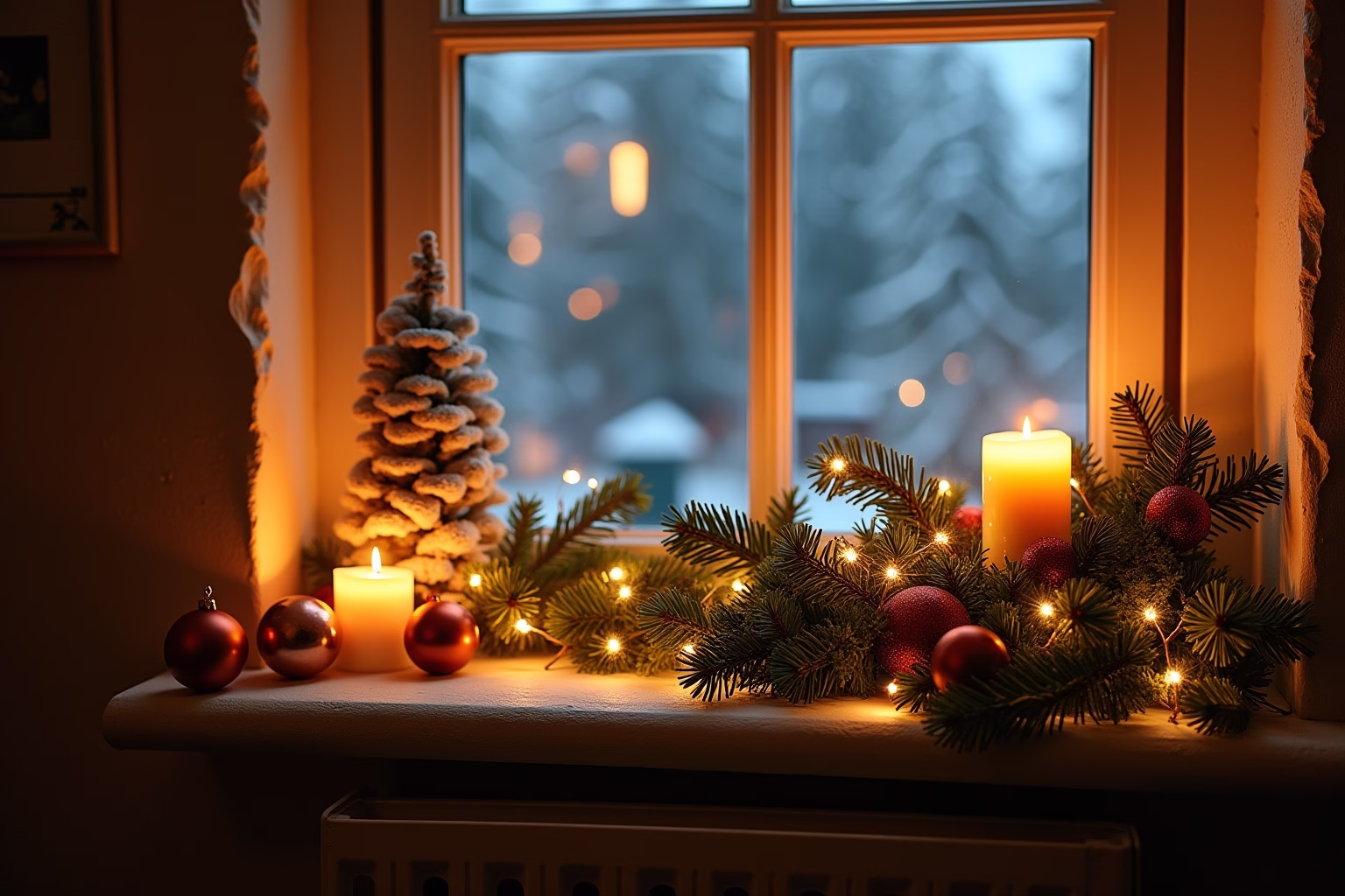 weihnachtsdeko fensterbank innen-Titel