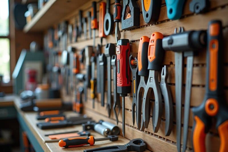 13 Werkzeugwand selber bauen Ideen