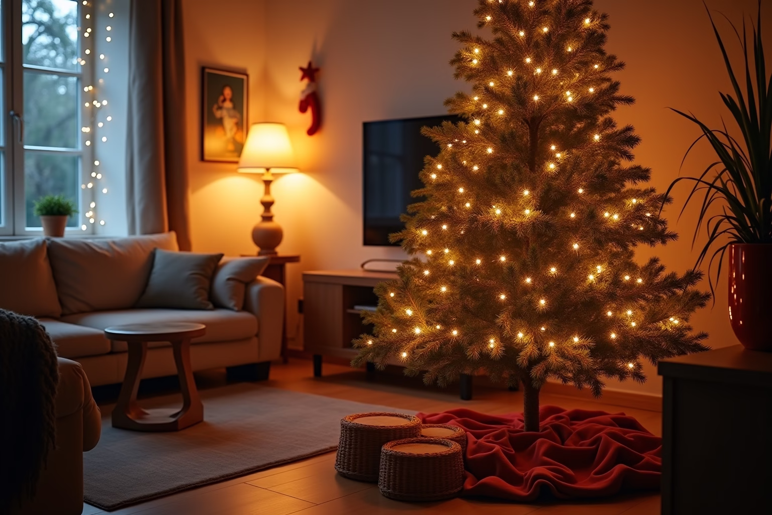 wohnung weihnachtlich dekorieren-Titel