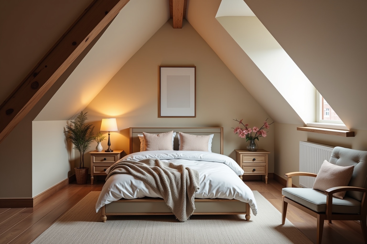 zweifarbig dachschräge streichen ideen-Titel